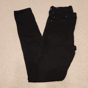 Citizens Of Humanity Black Rocket High Rise Skinny Jeans Size 27